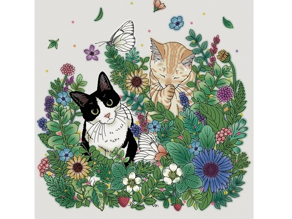 猫好きにも◎！切り絵作家gardenのスクラッチアートブック - STRAIGHT 