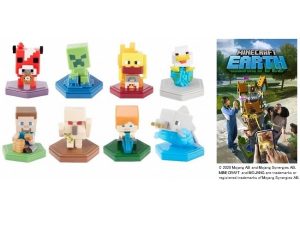 希少！Minecraft EARTH SERIES ミニフィギュア 12個 Minecraft Earth」をもっと楽しむ！ゲームと連動したミニ