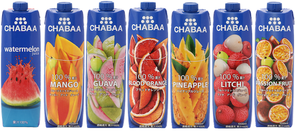 果汁100 のトロピカルジュース Chabaa に飲み切りサイズが登場 Straight Press ストレートプレス