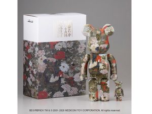 天才絵師 伊藤若冲の「牡丹小禽図」が描かれた数量限定「BE＠RBRICK