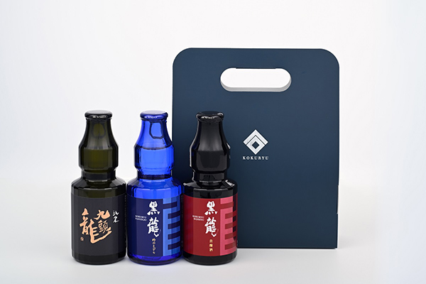 黒龍酒造から小瓶3種の「KOKURYUつながるセット」が数量限定発売