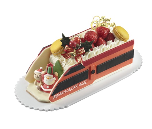 ロマンスカーモチーフも 小田急百貨店限定クリスマスケーキ予約受付中 Straight Press ストレートプレス