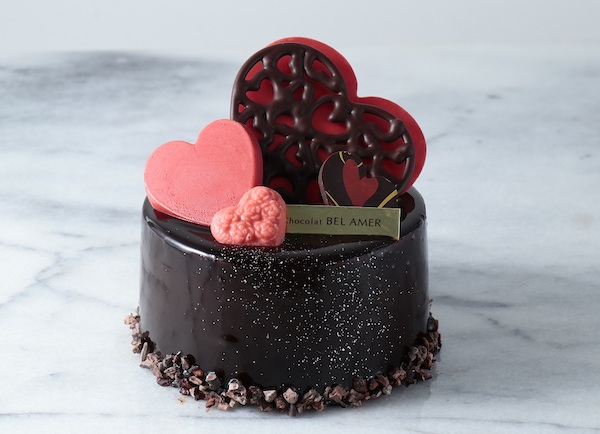 バレンタイン限定 ショコラ専門店 ベルアメール のチョコレートケーキ Michill ミチル