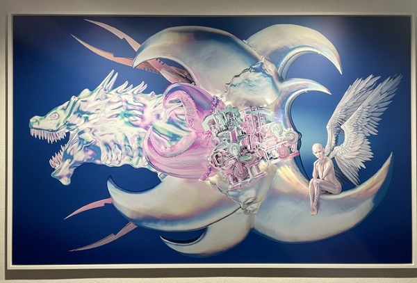 アメリカでミュージシャンとしても活躍するGrimesのアート作品が、日本初展示