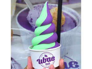 阪急梅田 松屋銀座のハワイアンフェアで日本初上陸の ウベソフトクリーム が登場 ストレートプレス Straight Press 流行情報 トレンドニュースサイト