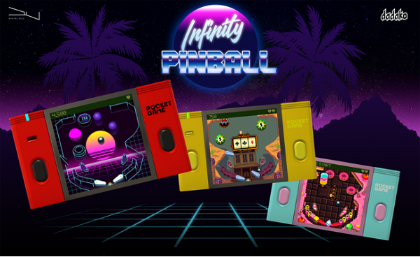 レトロアーケードゲーム「Infinity Pinball」がPC版でもプレイ可能に