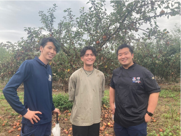 大雨で被災した青森県弘前のリンゴ農家がクラウドファンディングを開始
