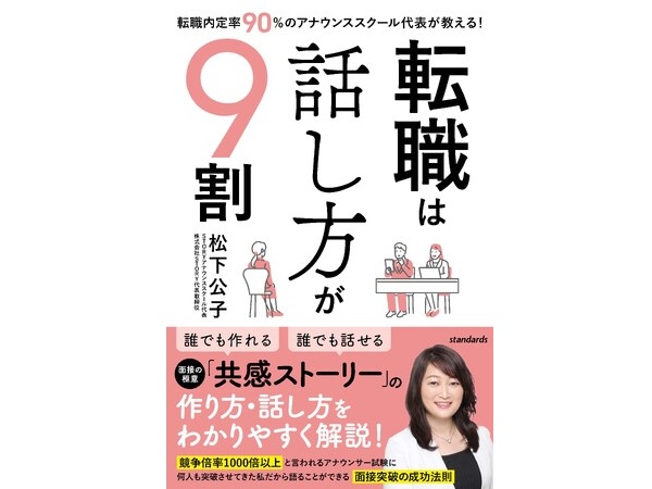 転職面接を突破するノウハウを教えてくれる書籍が登場！『転職は話し方