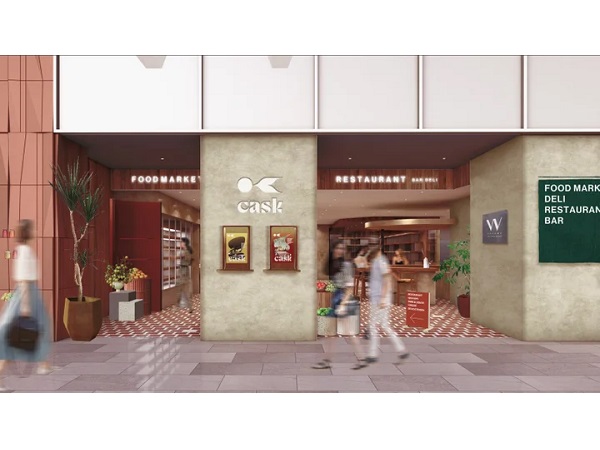 【東京都港区】老舗スーパー信濃屋がワインレストラン併設の新業態店舗「cask」を虎ノ門ヒルズに開店