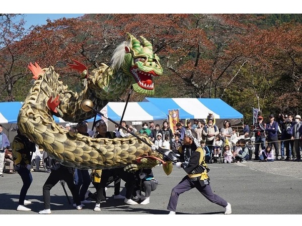 【静岡県藤枝市】壮大な佐久間龍神の舞を披露＆大人も子どもも楽しめる美術イベント開催