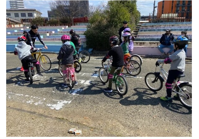 【福岡県】VC FUKUOKAの自転車選手による自転車教室開催。合計20名の募集に対し、60名が応募！