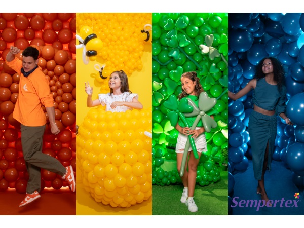 世界中で愛されるゴム風船「センペルテックス」が2024年夏の新色4色を発売！