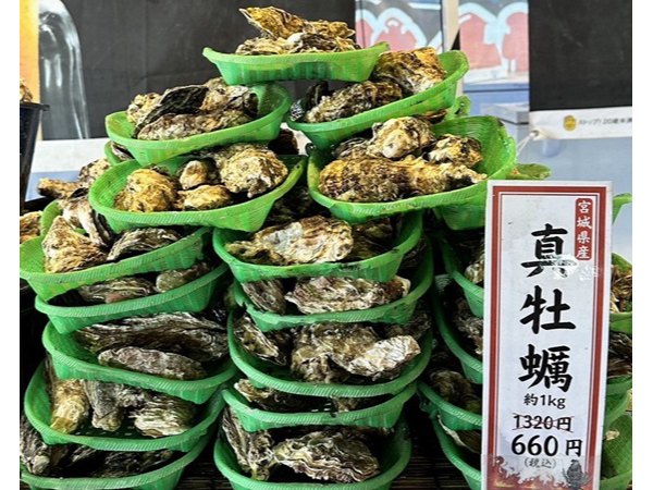 【栃木県足利市】期間限定『牡蠣奉行 アピタ足利店』で、石巻産殻付き牡蠣を特価販売！
