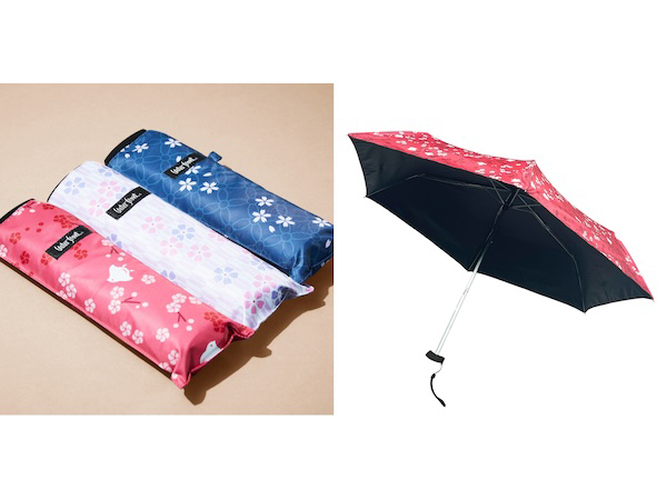インバウンド商品としても大人気の傘「ポケフラット」和柄に、晴雨兼用タイプが登場！