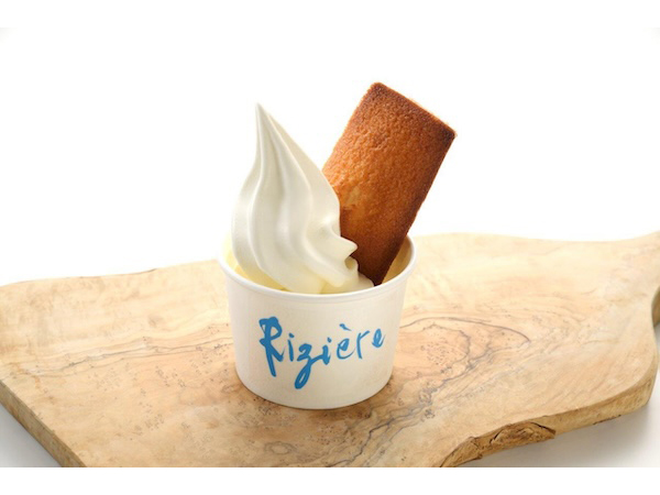 【京都府京都市】フィナンシェとソフトクリームを掛け合わせた夏季限定商品が「Riziere」から新登場