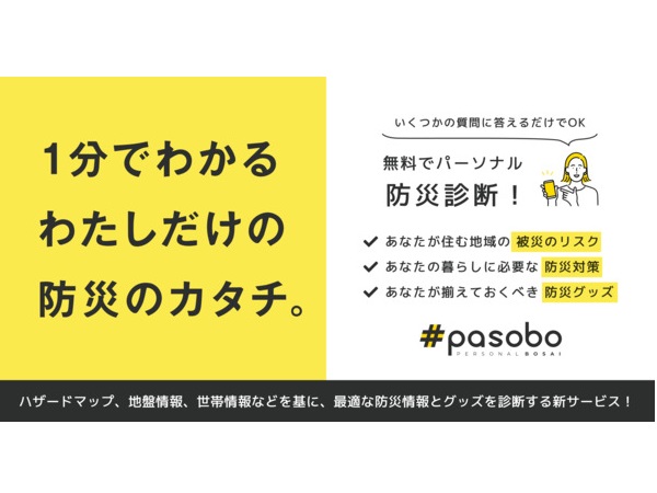「tenki.jp」の利用者にパーソナル防災コンテンツの提供を実現！