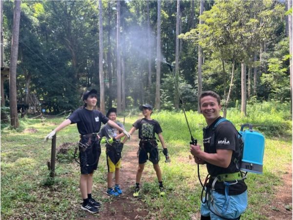 夏は涼しい森で遊ぼう！フォレストアドベンチャーで「森って涼しい」キャンペーン開催