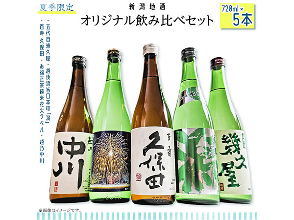 新潟県長岡市のふるさと納税に冷やして美味しい夏酒セットと懐かしの長岡写真集が登場