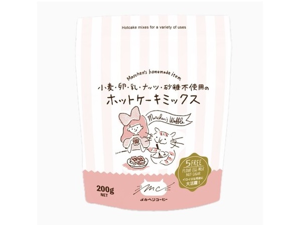 メルヘンコーヒーのホットケーキミックスが、パリとロンドンで試食会とサンプル配布