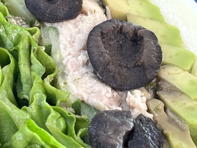 ツナアボガドバジルのサンドイッチ1-3-5