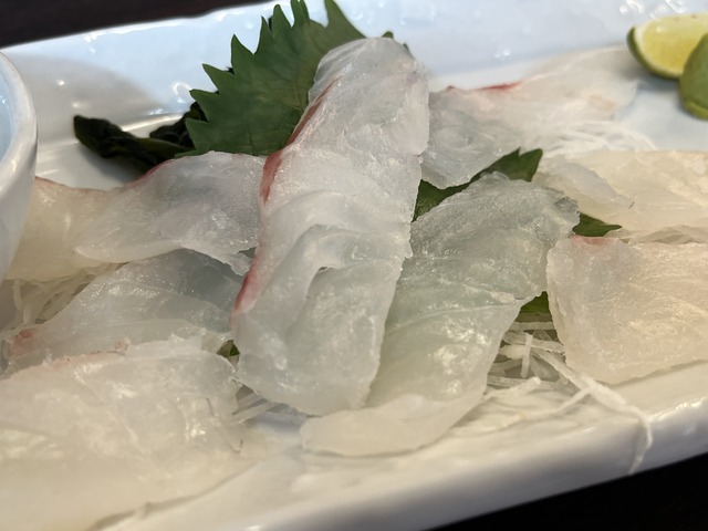 鯛刺身定食1-4-1