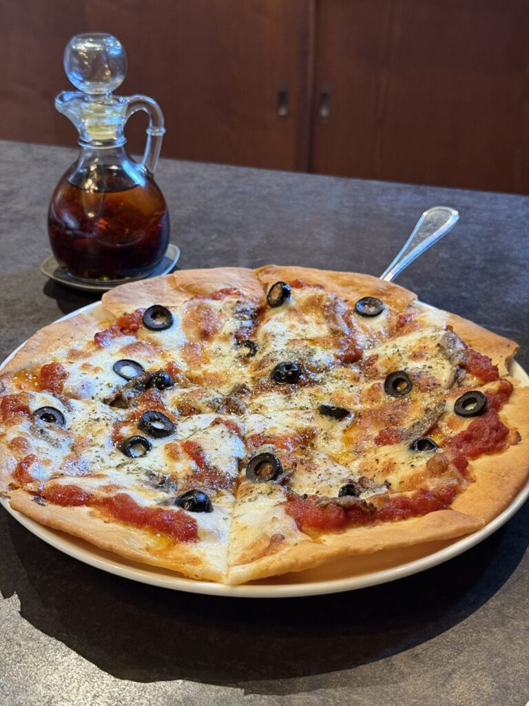 Trattoria ALBERI(トラットリア アルベリ)ピザの写真。