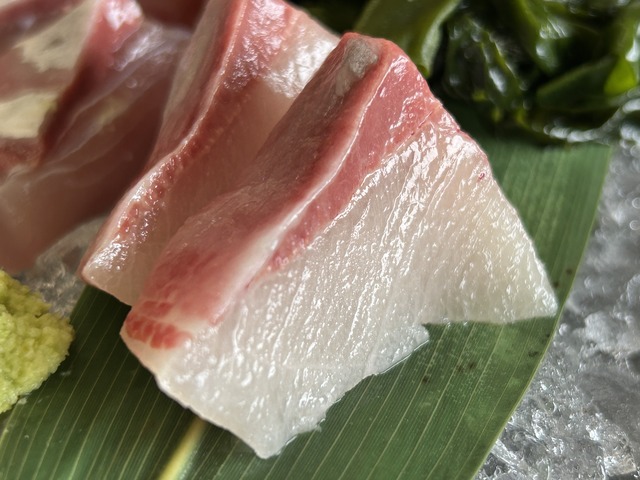 ハマチ刺身1-4-6