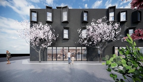 ETENA中仙道西 North棟　外観完成予想図