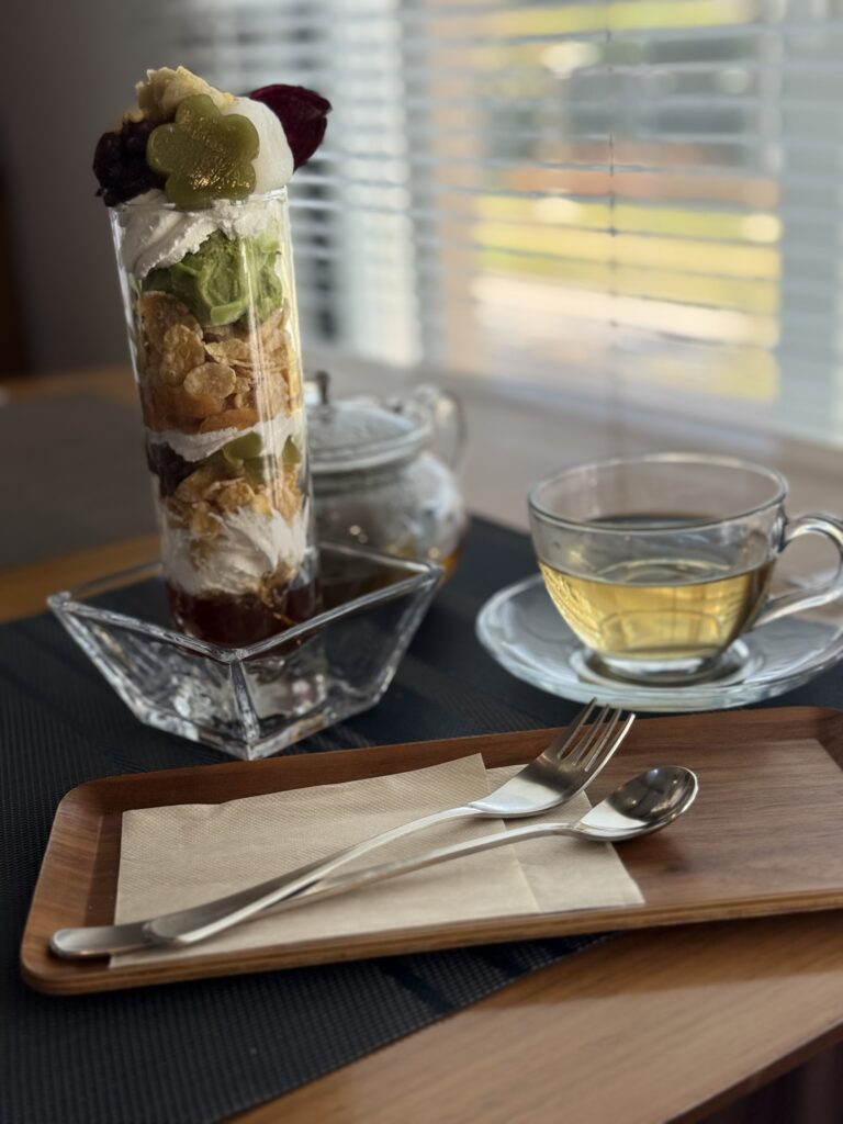 『藍間―AIMA―』パフェの写真