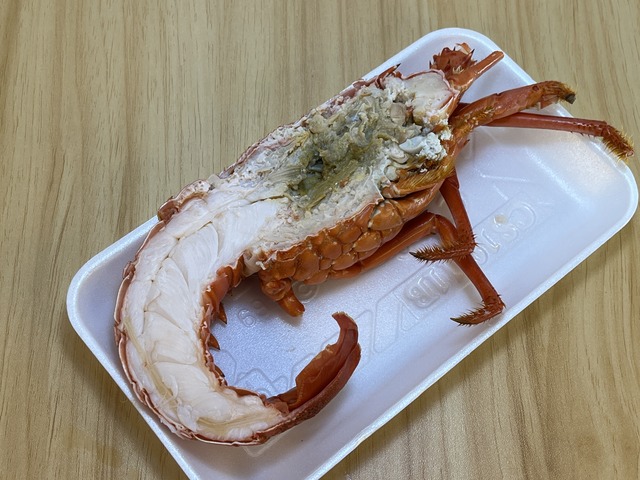 ❷イセエビボイル1