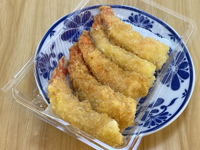 ❸活足赤エビフライ