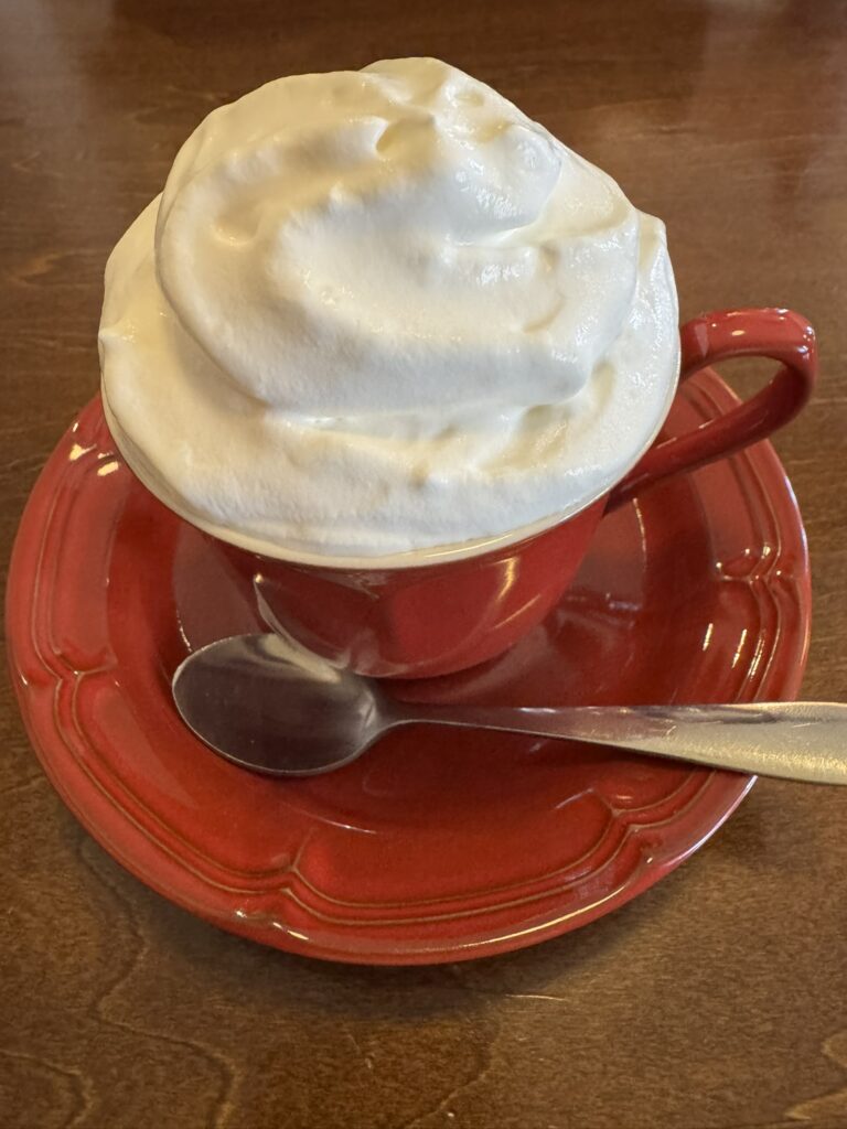 ウインナーコーヒー写真