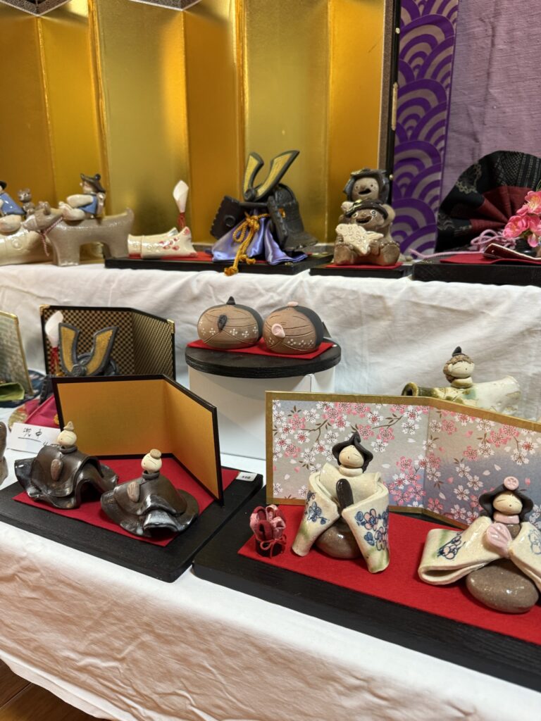 山口県光市『美土里陶房』陶びな展の写真