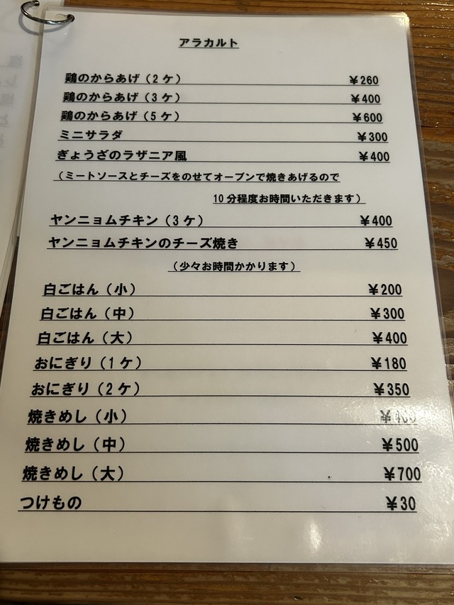メニュー4