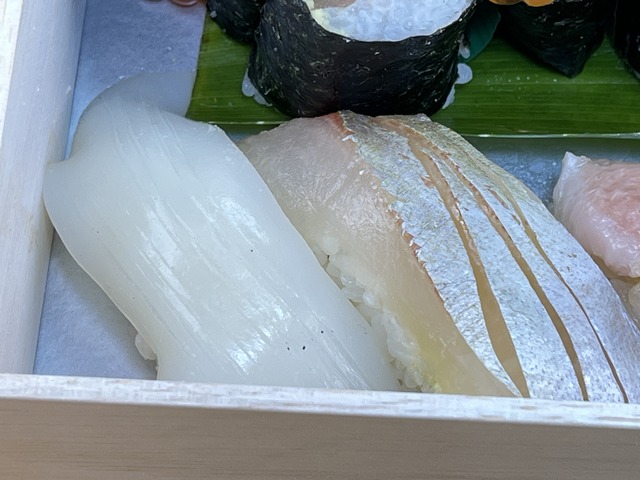 上にぎりイカ･シマアジ
