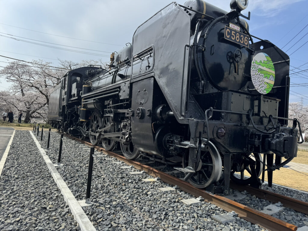 「SL　C58　蒸気機関車」の写真