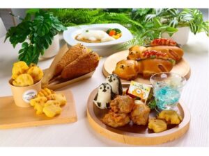 天王寺動物園横のカフェが全面リニューアル、体験型の空間づくりで新メニューも投入