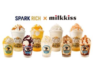 舞浜イクスピアリ「SPARK RICH」、milkkissソフトと組む期間限定メニューで夏商戦を強化